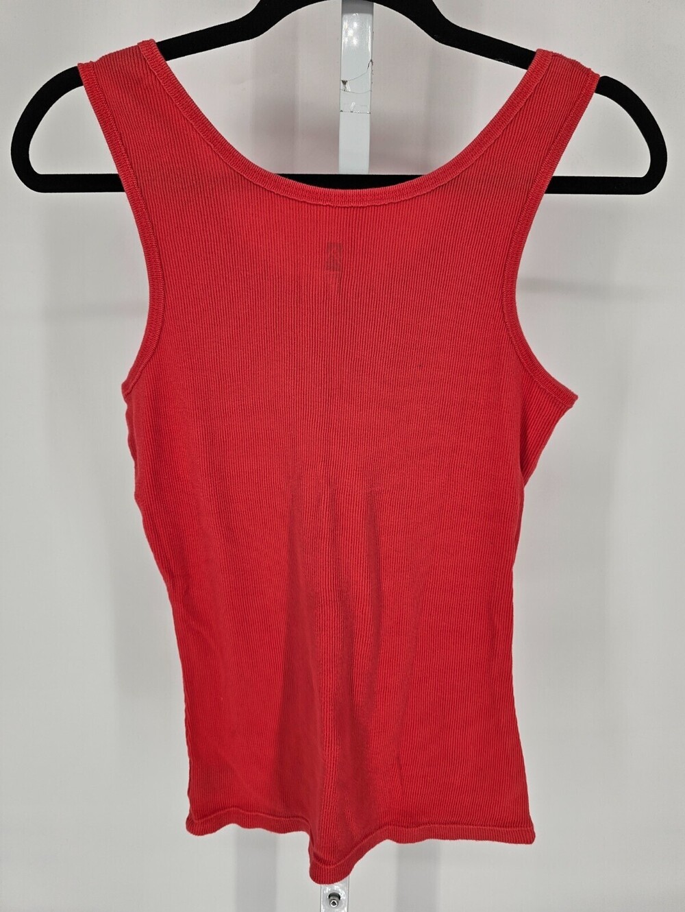 Alpine Design Womens Sz XL Classic Robbed Tank Top Solid Coral Pink - Picture 3 of 3